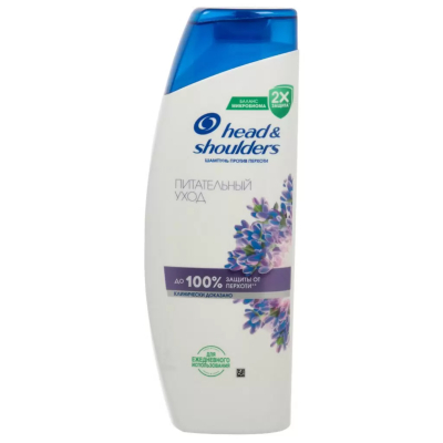 Изображение товара Шампунь против перхоти Head & Shoulders 360 мл питательный уход универсальный уход