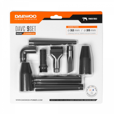 Изображение товара Набор Микронасадок DAEWOO DAVC 9 SET для пылесоса