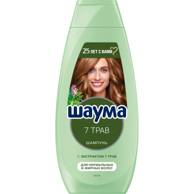 Изображение товара Шампунь Шаума 7 трав 650 мл
