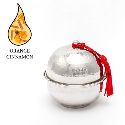 Изображение товара Аромасвеча Nour Bougie Luna Orange Cinnamon 223 г - ручная работа, длительное горение