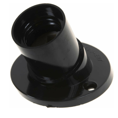 Изображение товара Патрон Tokov Electric карболитовый угловой цоколь E27 черный