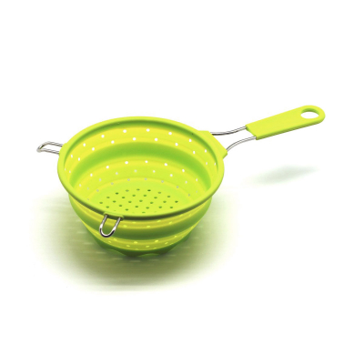 Изображение товара Складное сито Atlantis 17,5 см из силикона и нержавеющей стали