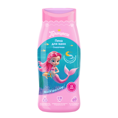 Изображение товара Пена для ванны Принцесса сказочная 250 мл с фруктовыми экстрактами