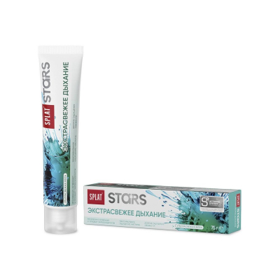 Изображение товара Зубная паста Splat Stars Экстрасвежее дыхание 75 г для всей семьи