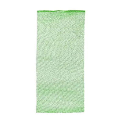 Изображение товара Мочалка-полотенце Банные штучки плетёная зелёная 30х60 см для тела и массажа Изображение товара Мочалка-полотенце Банные штучки плетёная зелёная 30х60 см для тела и массажа