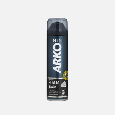 Изображение товара Пена для бритья Arko Black 200 мл для мужчин удобная и мягкая