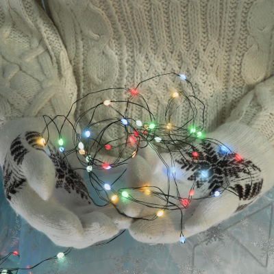 Изображение товара Уличная Электрогирлянда новогодняя Reason 100Led на батарейках