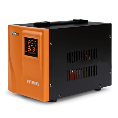 Изображение товара Стабилизатор напряжения DAEWOO DW-TZM500VA 500Вт защита от скачков Изображение товара Стабилизатор напряжения DAEWOO DW-TZM500VA 500Вт защита от скачков