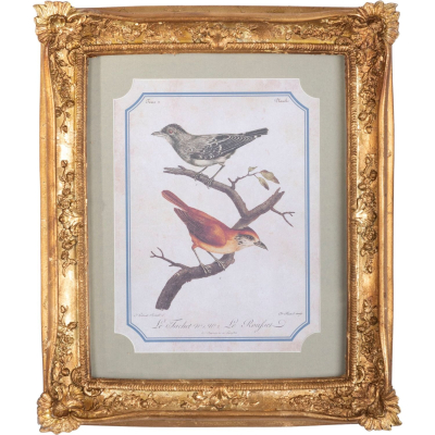 Изображение товара Панно настенное Glasar птицы, золотистое, 28х4х33 см