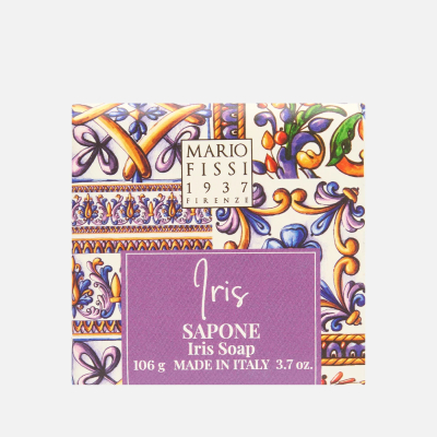 Изображение товара Мыло Mario Fissi 1937 iris - 106 г, универсальное для тела Изображение товара Мыло Mario Fissi 1937 iris - 106 г, универсальное для тела