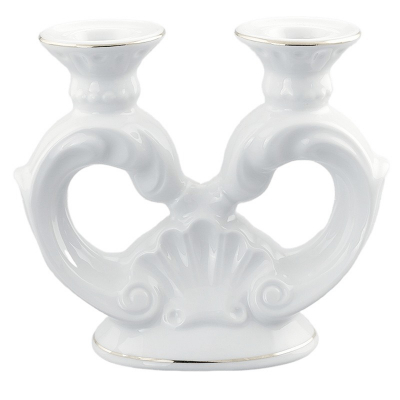 Изображение товара Подсвечник Cmielow Rococo золото 2 свечи