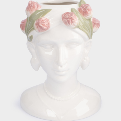 Изображение товара Ваза Anna Lafarg женщина с тюльпанами tulip 30 см