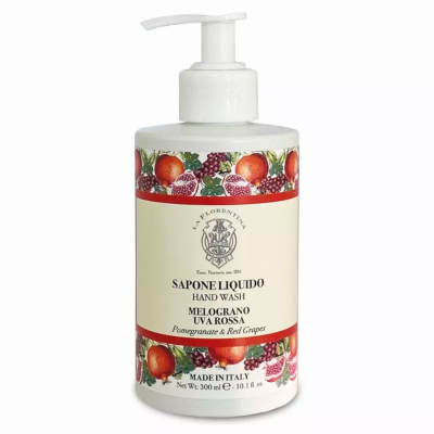 Изображение товара Мыло жидкое La Florentina гранат и красный виноград 300мл Изображение товара Мыло жидкое La Florentina гранат и красный виноград 300мл
