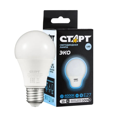 Изображение товара Лампа GP Batteries груша холодный свет 15 вт е27