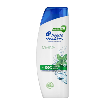 Изображение товара Шампунь для волос Head & Shoulders против перхоти ментол 360 мл