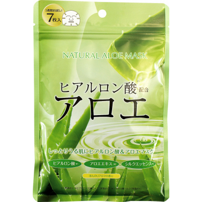 Изображение товара Тканевая маска Japan Gals с экстрактом алоэ для увлажнения кожи лица