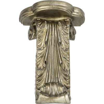 Изображение товара Консоль настенная Glasar серебристая 20х11х28 см