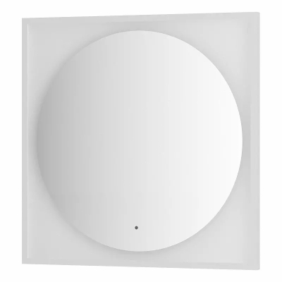 Изображение товара Зеркало DEFESTO ECLIPSE 80x80 с LED-подсветкой и ИК выключателем