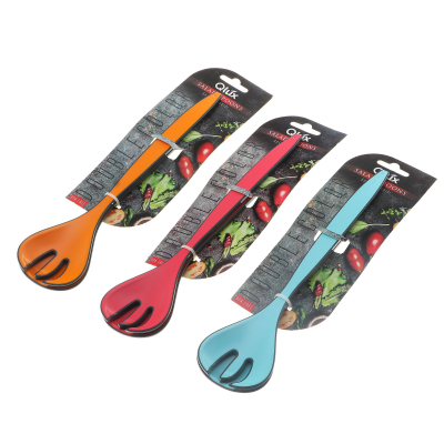 Изображение товара Набор ложек салатных Qlux 2 шт в ассортименте для сервировки стола