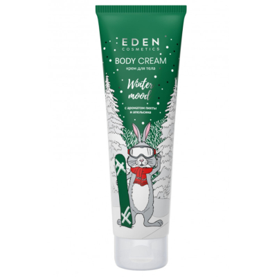 Изображение товара Крем для тела Eden winter mood green с экстрактом апельсина и эфирным маслом пихты 150 мл