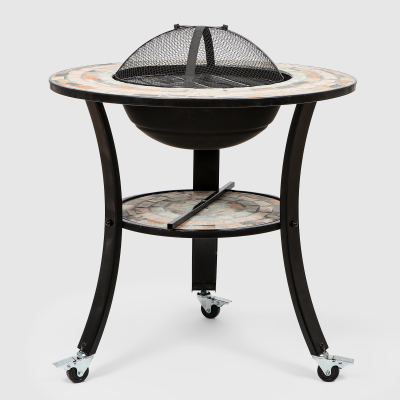 Изображение товара Угольный гриль Yiwugarden 70х68х78 см - надежное оборудование для барбекю