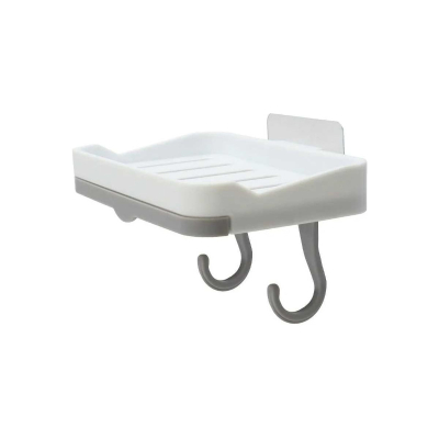 Изображение товара Мыльница ND Play настенная самоклеящаяся 13х8х7 см для ванной комнаты