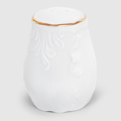 Изображение товара Перечница Cmielow Rococo 3604 из фарфора белого цвета