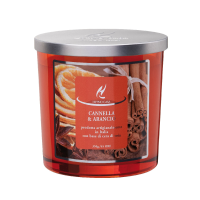 Изображение товара Аромасвеча Hypno Casa корица и апельсин 350 г