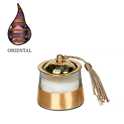 Изображение товара Аромасвеча Nour Bougie Conika Oriental золото 156 г