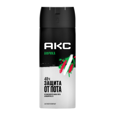 Изображение товара Дезодорант аэрозоль Axe африка rock 150 мл для мужчин