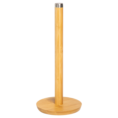 Изображение товара Держатель для бумажных полотенец Olaff бамбук 14x14x32 см натуральный дизайн