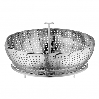 Изображение товара Дуршлаг-пароварка складывающаяся Kuchenprofi 24 см