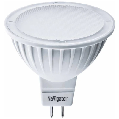 Изображение товара Лампа Navigator LED mr16 7вт gu5.3 теплая Димм.