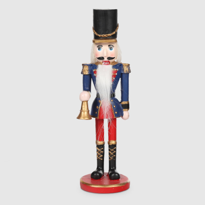 Изображение товара Фигура декоративная Щелкунчик 6х5,5х20 см новогодний декор Delux