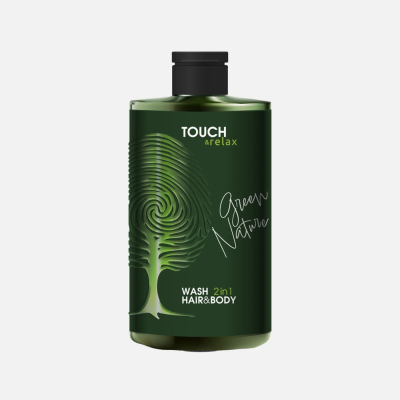 Изображение товара Гель для волос и тела Touch&Relax Green nature  2в1 450 мл