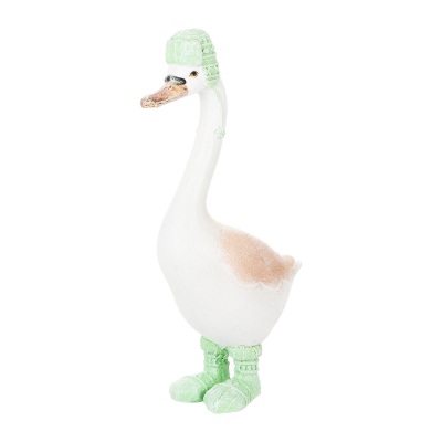 Изображение товара Декоративная новогодняя фигура Тпк полиформ Гусь в шапке 31 см