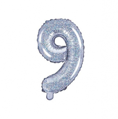 Изображение товара Шар воздушный Party Deco number 9 35см