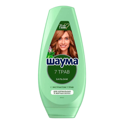 Изображение товара Бальзам для волос Шаума 7 трав 300 мл - натуральный уход и восстановление Изображение товара Бальзам для волос Шаума 7 трав 300 мл - натуральный уход и восстановление