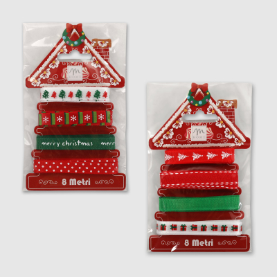 Изображение товара Декоративная лента Mercury NY 8 м 6 шт в ассортименте
