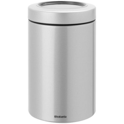 Изображение товара Контейнер для сыпучих продуктов Brabantia 1.4л серый металлик