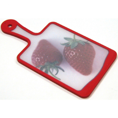 Изображение товара Доска разделочная Atlantis Flutto 35x18 см клубника антибактериальная Изображение товара Доска разделочная Atlantis Flutto 35x18 см клубника антибактериальная