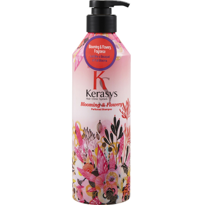 Изображение товара Шампунь KeraSys Blooming & Flowery Perfumed Shampoo 600 мл для всех типов волос