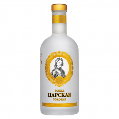 Изображение товара Водка Царская Золотая 700 мл Изображение товара Водка Царская Золотая 700 мл