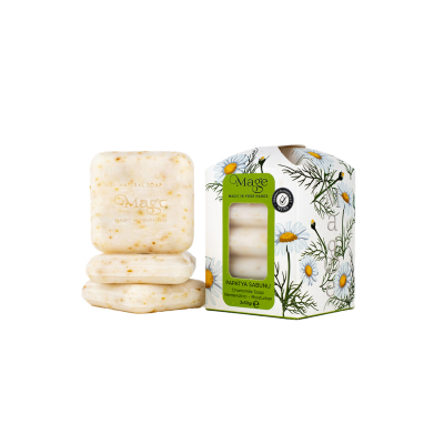 Изображение товара Мыло Mage ромашковое 3x50 гр натуральное твердое для ухода за кожей