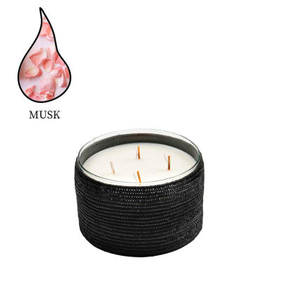 Изображение товара Аромасвеча Nour Bougie Alterna Musc черная 15x10.5 см натуральная ручная работа Изображение товара Аромасвеча Nour Bougie Alterna Musc черная 15x10.5 см натуральная ручная работа