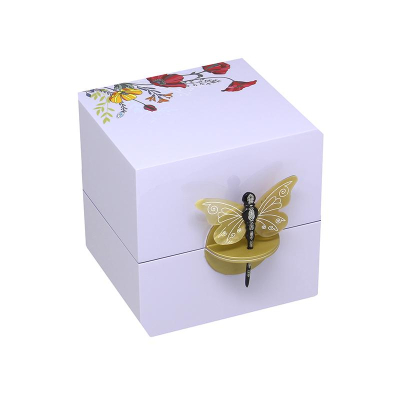 Изображение товара Шкатулка Empire бабочки 15x15x15 см для украшений и мелочей