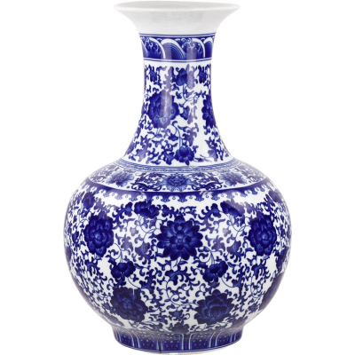 Изображение товара Ваза Glasar из фарфора 35x35x55 см - идеальное решение для декора