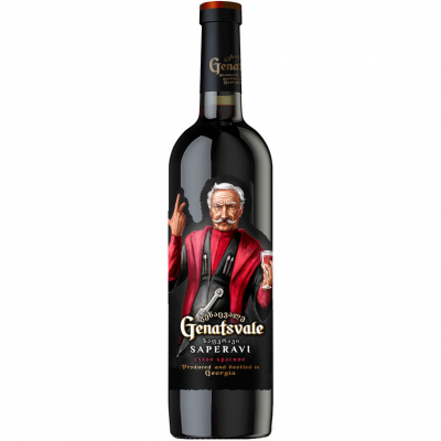Изображение товара Вино красное сухое "Genatsvale" Saperavi 0,75 л