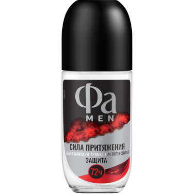 Изображение товара Дезодорант шариковый Фа Men Сила притяжения 50 мл