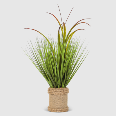 Изображение товара Осока искусственная Конэко-О в кашпо 64 см